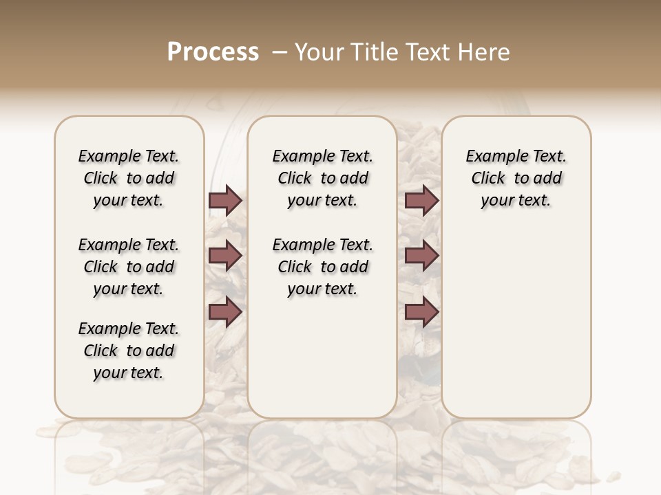 Groats Close Heap PowerPoint Template