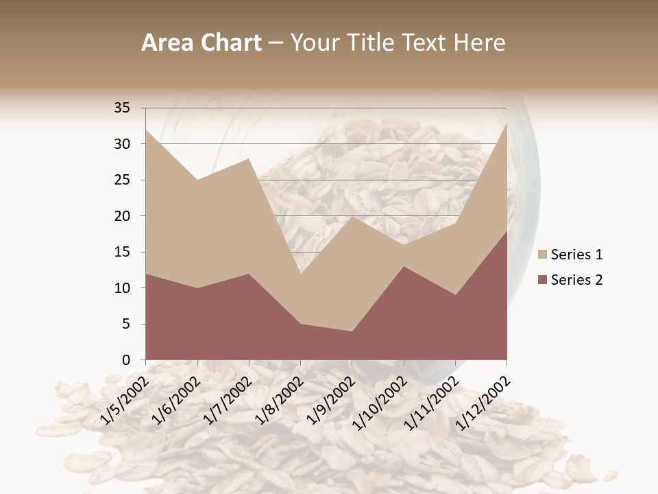 Groats Close Heap PowerPoint Template