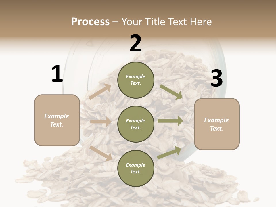 Groats Close Heap PowerPoint Template