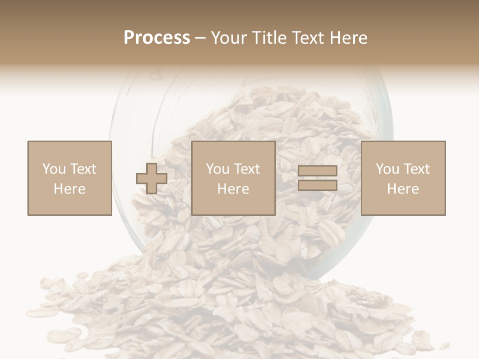 Groats Close Heap PowerPoint Template