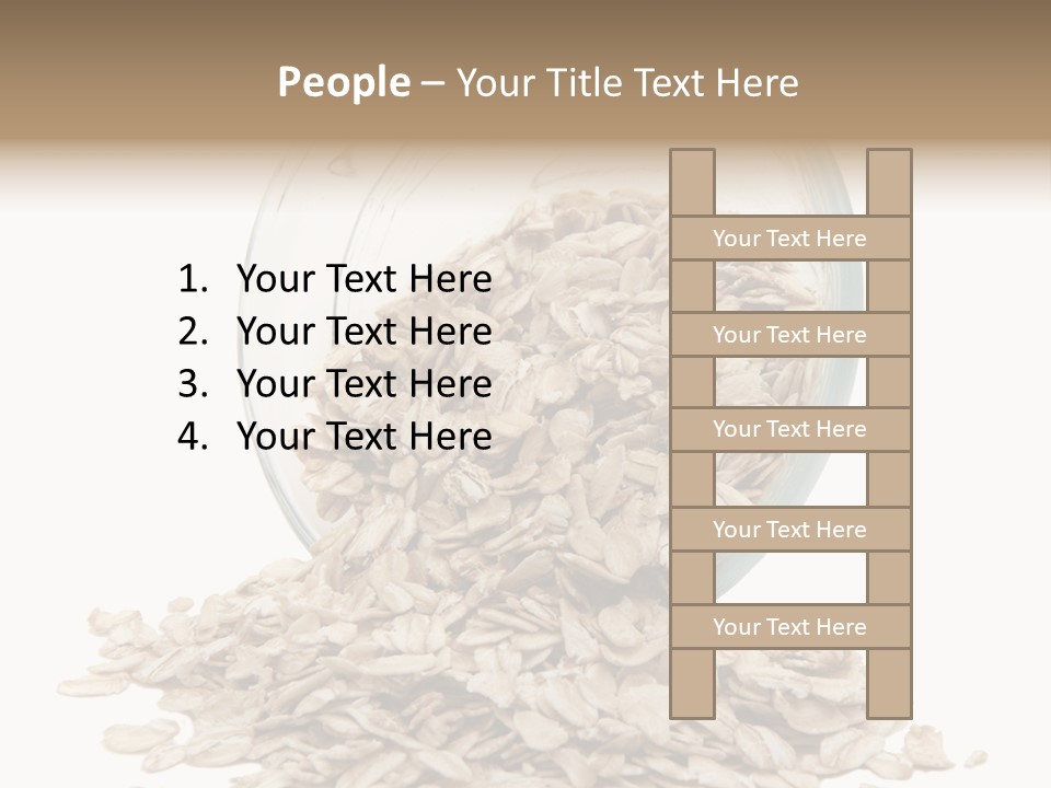 Groats Close Heap PowerPoint Template