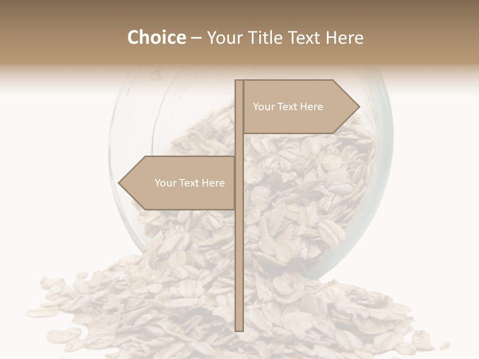 Groats Close Heap PowerPoint Template