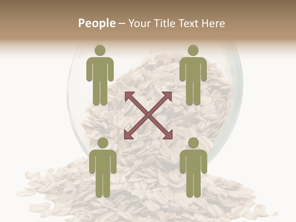 Groats Close Heap PowerPoint Template