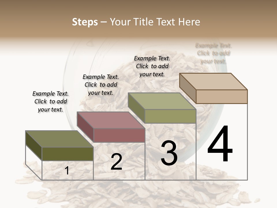 Groats Close Heap PowerPoint Template