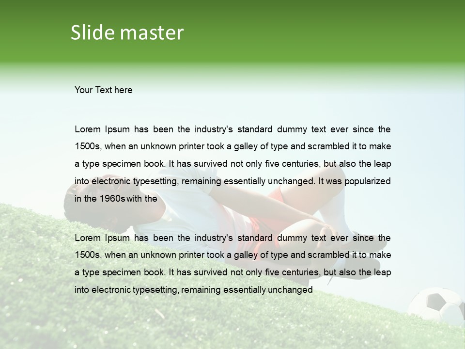 Masculine People Outside PowerPoint Template