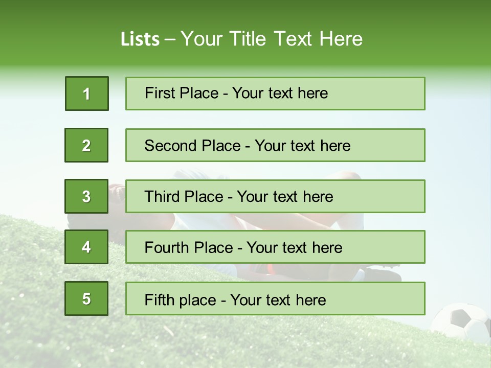 Masculine People Outside PowerPoint Template
