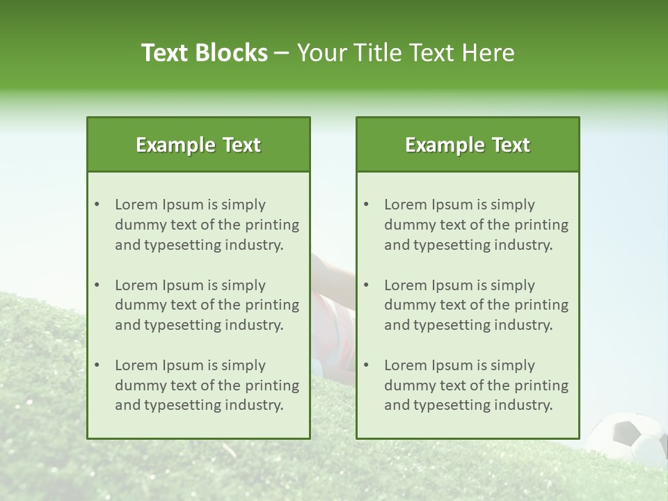 Masculine People Outside PowerPoint Template