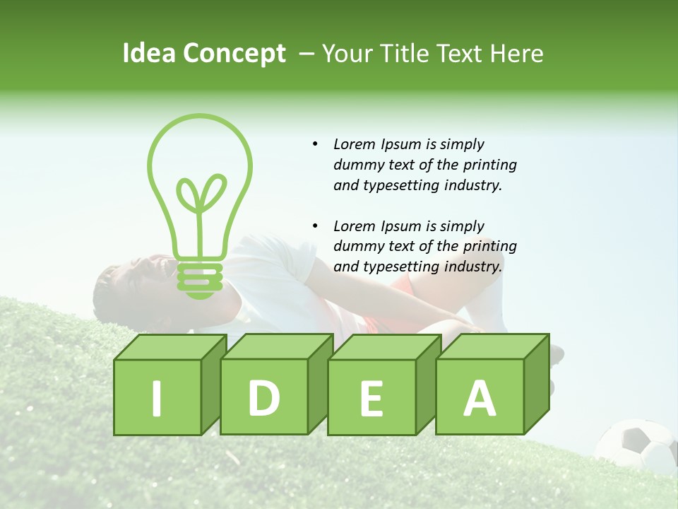 Masculine People Outside PowerPoint Template