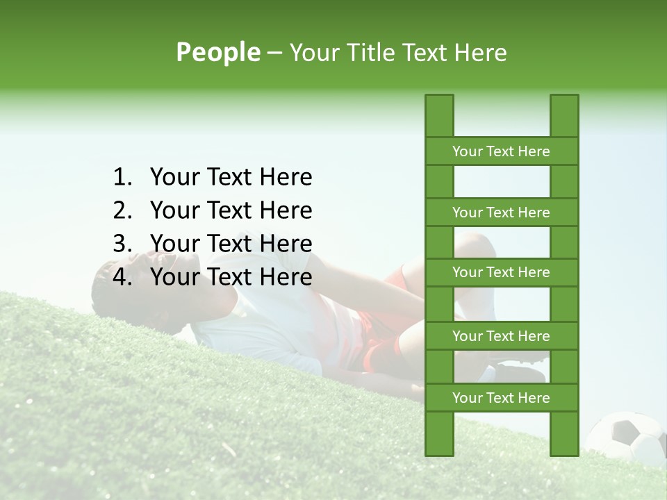 Masculine People Outside PowerPoint Template