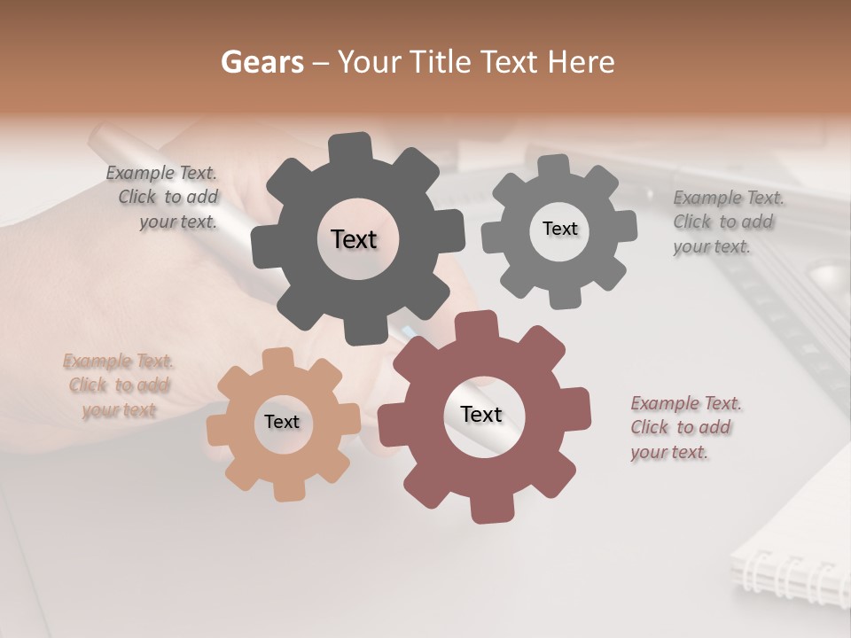 Equipment Studio Tablet PowerPoint Template