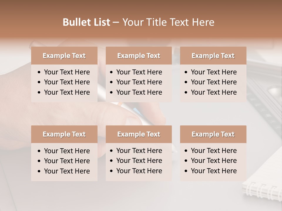 Equipment Studio Tablet PowerPoint Template