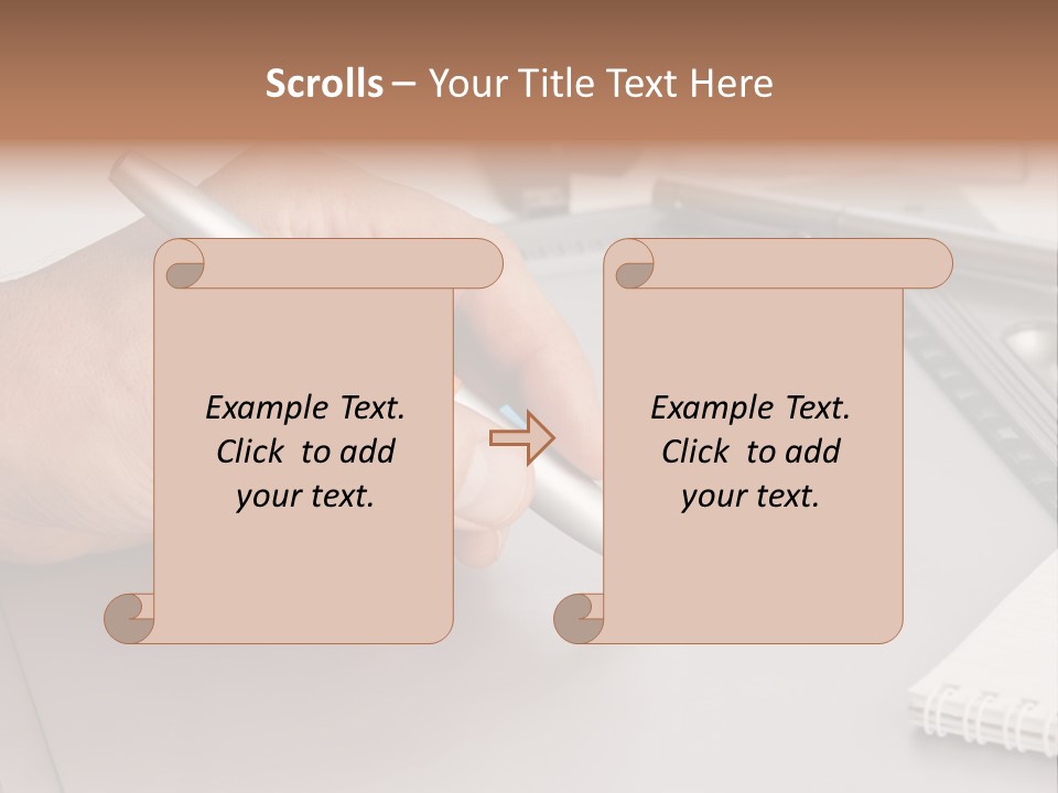 Equipment Studio Tablet PowerPoint Template