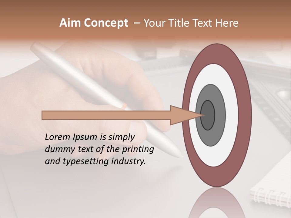 Equipment Studio Tablet PowerPoint Template