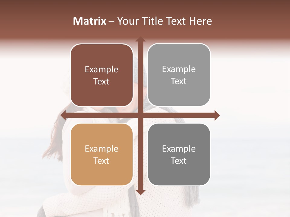 Affectionate Family Together PowerPoint Template