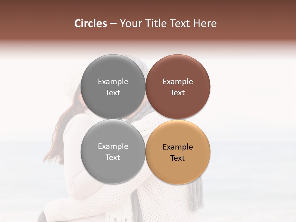 Affectionate Family Together PowerPoint Template