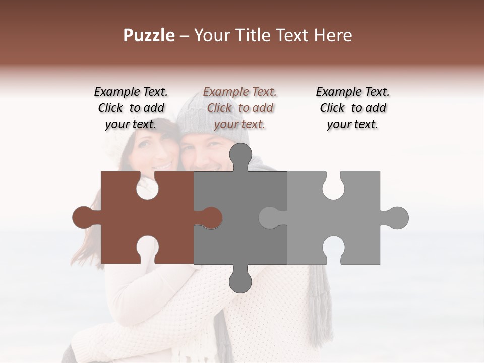 Affectionate Family Together PowerPoint Template