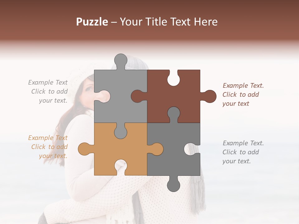 Affectionate Family Together PowerPoint Template