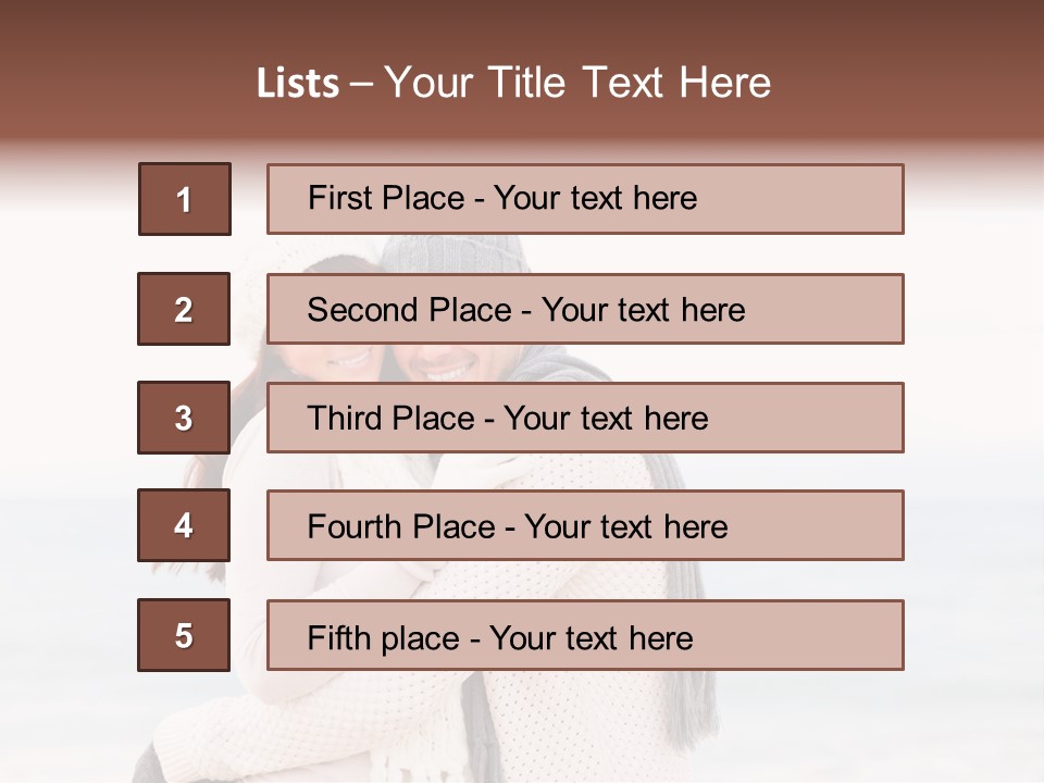 Affectionate Family Together PowerPoint Template