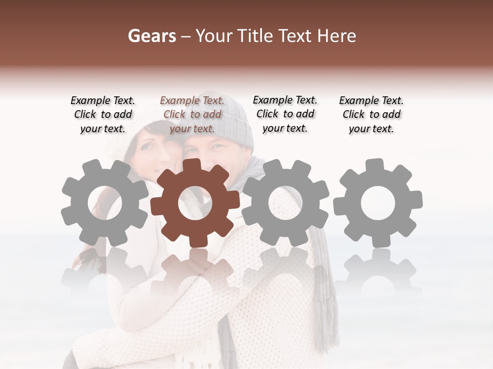 Affectionate Family Together PowerPoint Template