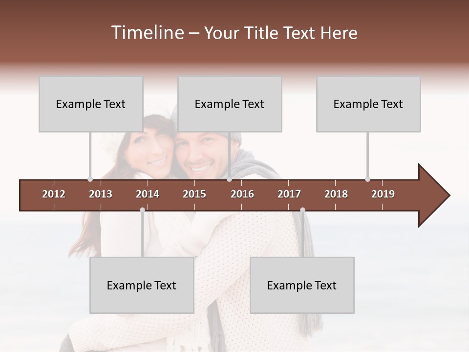 Affectionate Family Together PowerPoint Template