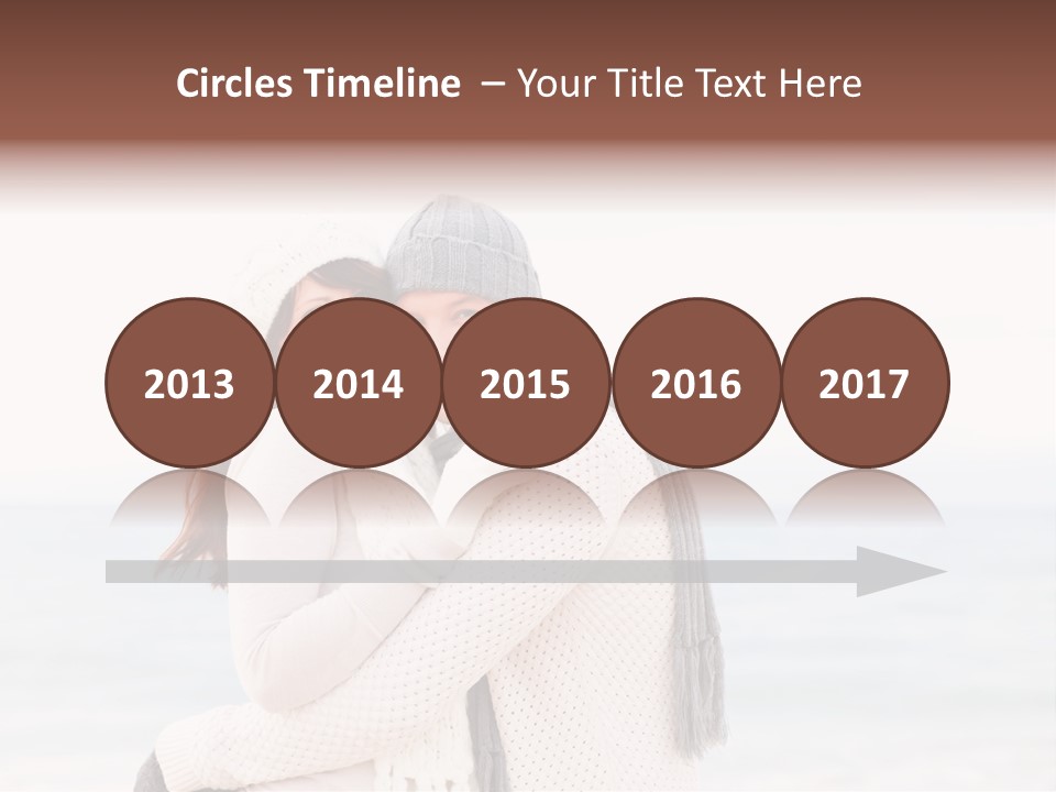 Affectionate Family Together PowerPoint Template