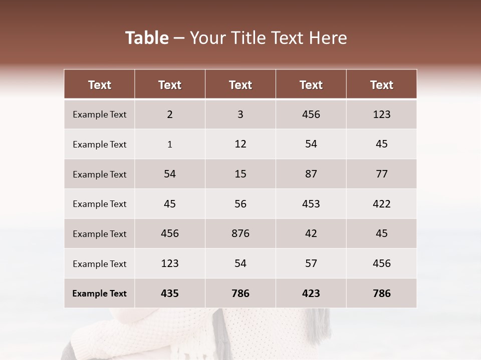 Affectionate Family Together PowerPoint Template