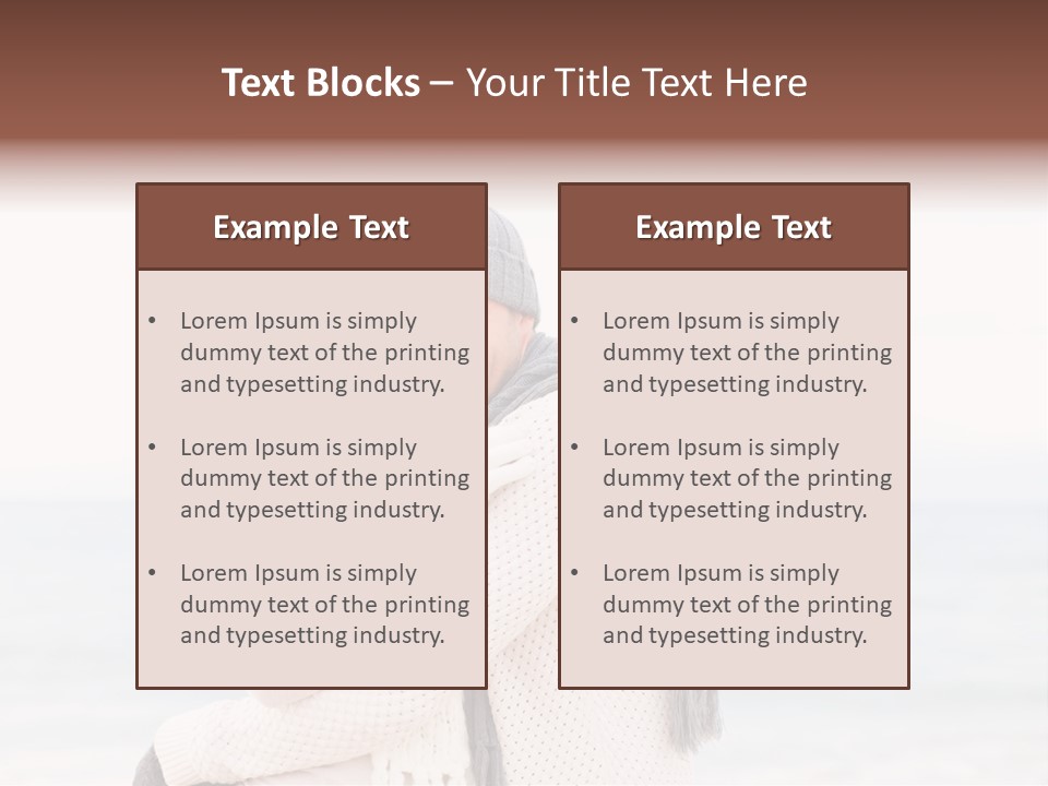 Affectionate Family Together PowerPoint Template