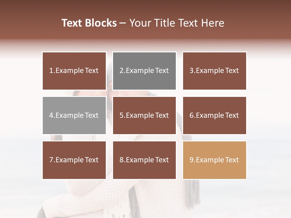 Affectionate Family Together PowerPoint Template