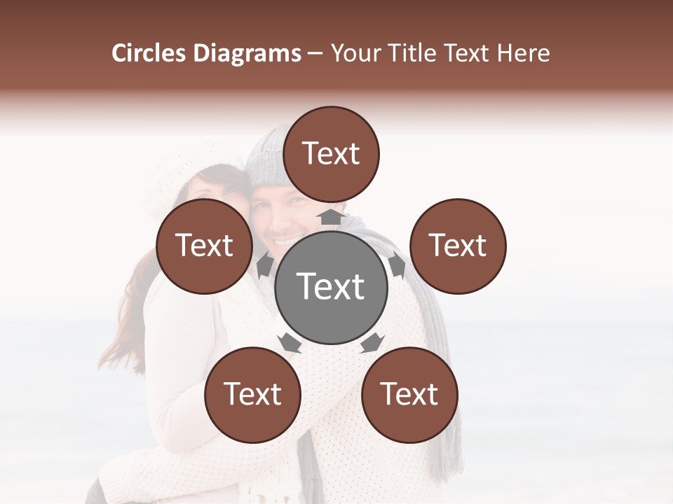 Affectionate Family Together PowerPoint Template