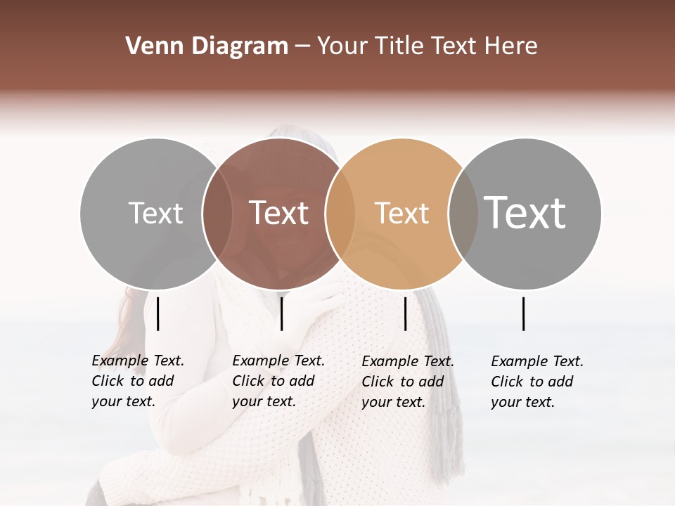 Affectionate Family Together PowerPoint Template