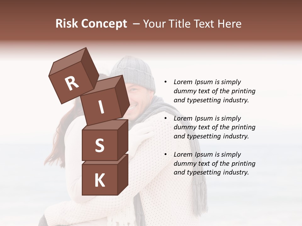 Affectionate Family Together PowerPoint Template