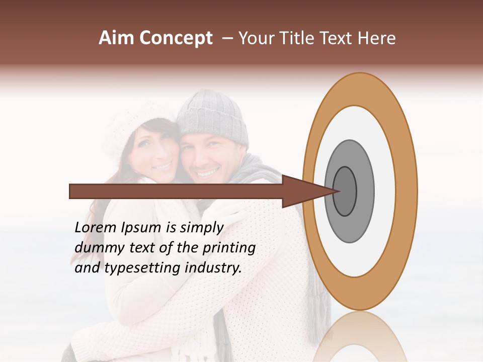 Affectionate Family Together PowerPoint Template