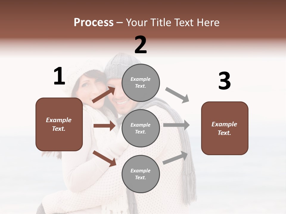 Affectionate Family Together PowerPoint Template