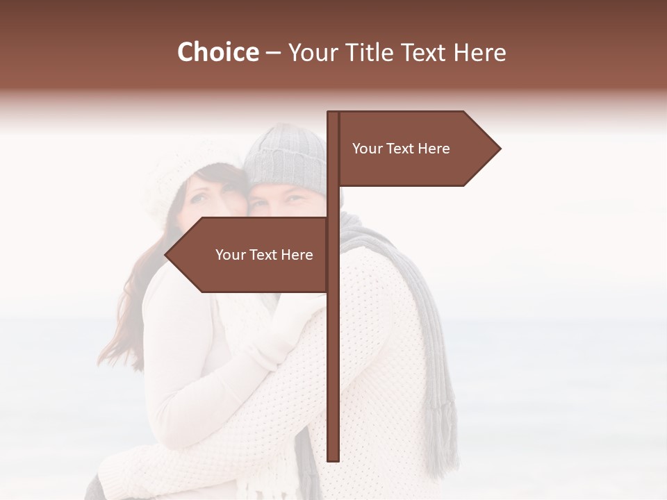 Affectionate Family Together PowerPoint Template