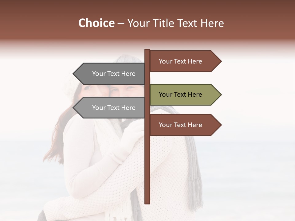 Affectionate Family Together PowerPoint Template