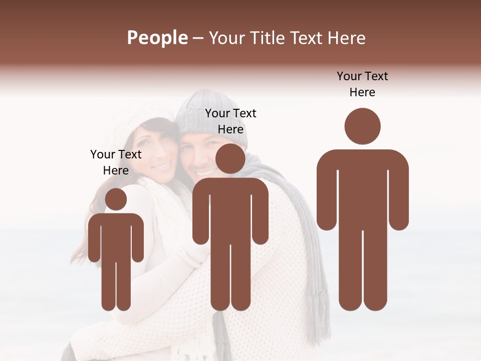 Affectionate Family Together PowerPoint Template