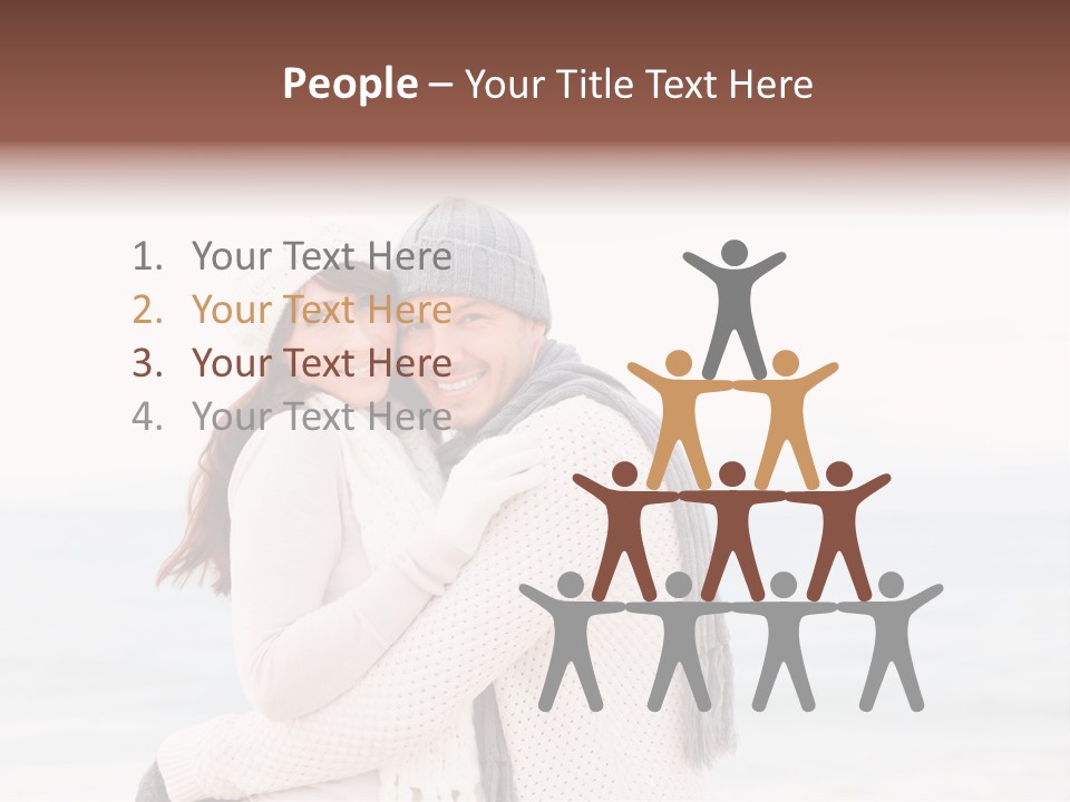 Affectionate Family Together PowerPoint Template