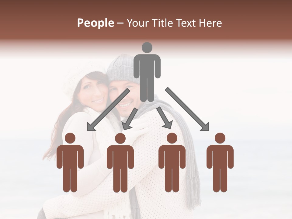 Affectionate Family Together PowerPoint Template