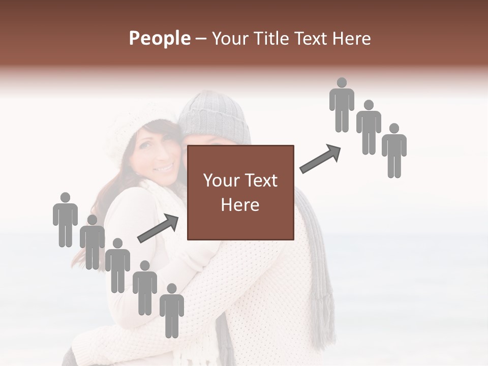 Affectionate Family Together PowerPoint Template