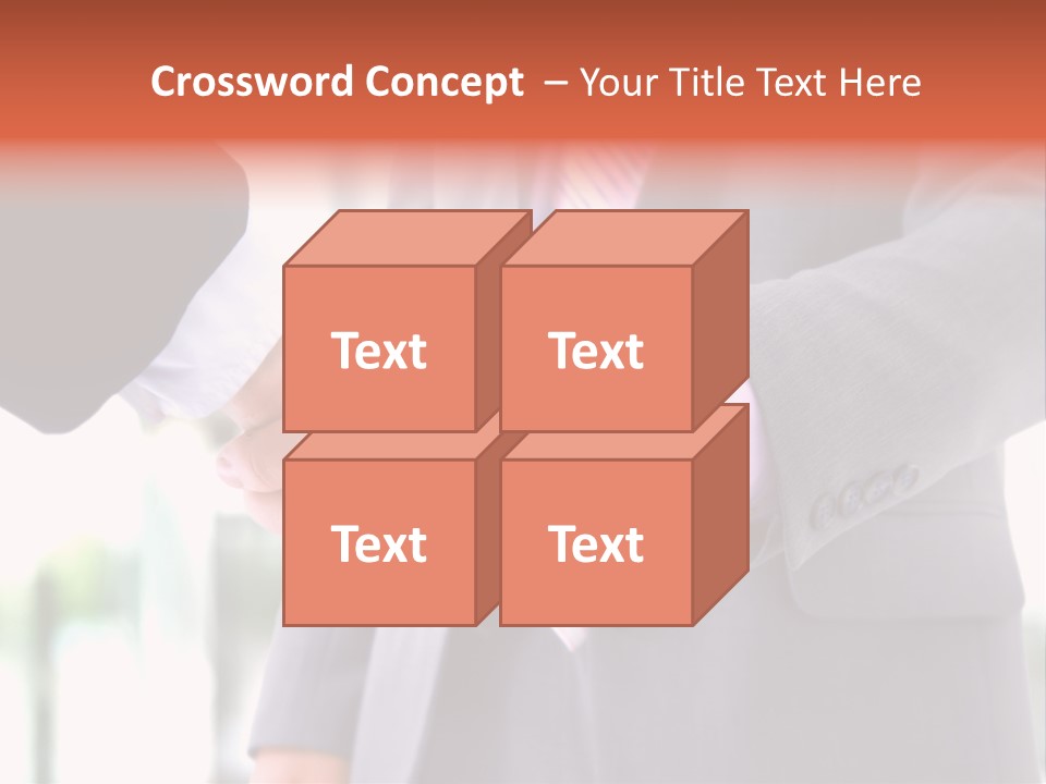 Handshake Men Selling PowerPoint Template