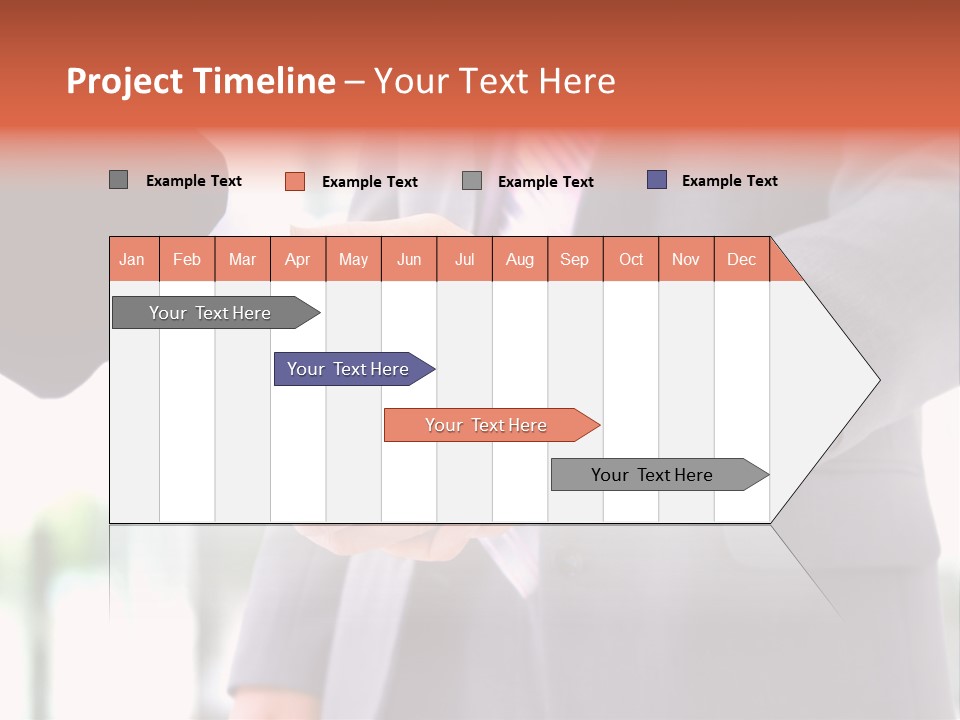 Handshake Men Selling PowerPoint Template