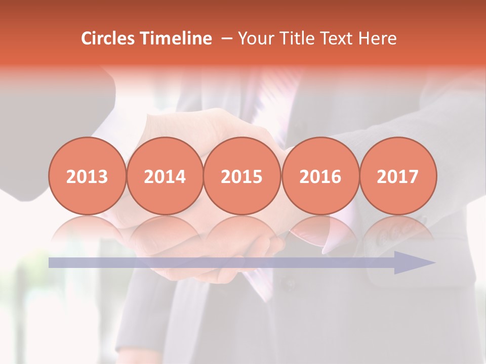 Handshake Men Selling PowerPoint Template