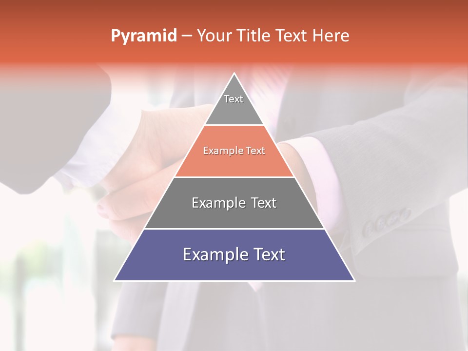 Handshake Men Selling PowerPoint Template