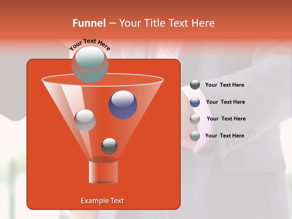 Handshake Men Selling PowerPoint Template