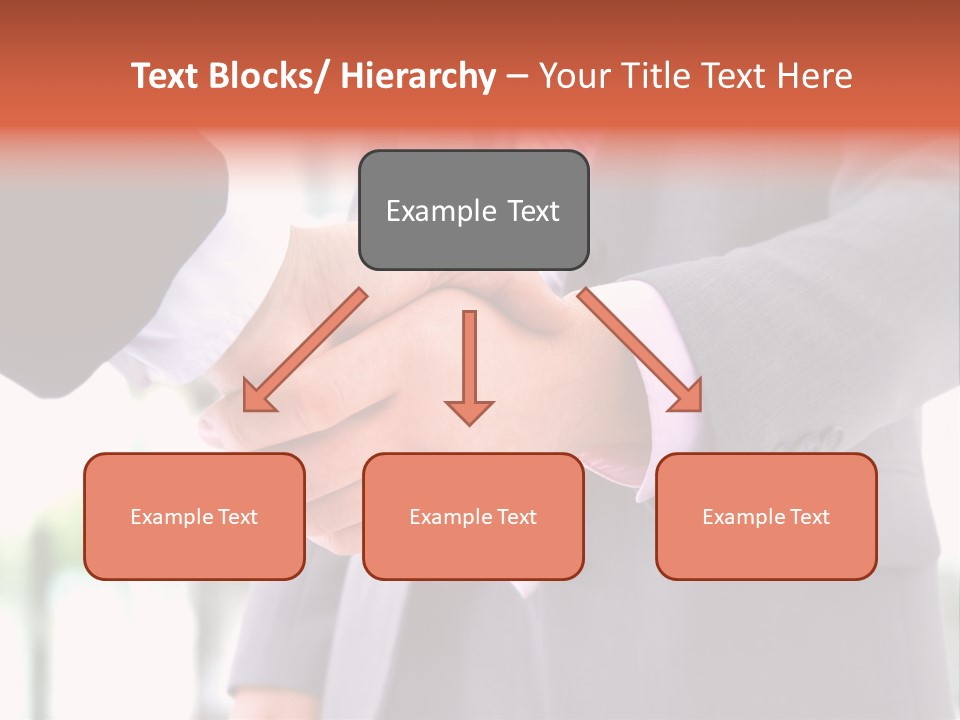 Handshake Men Selling PowerPoint Template