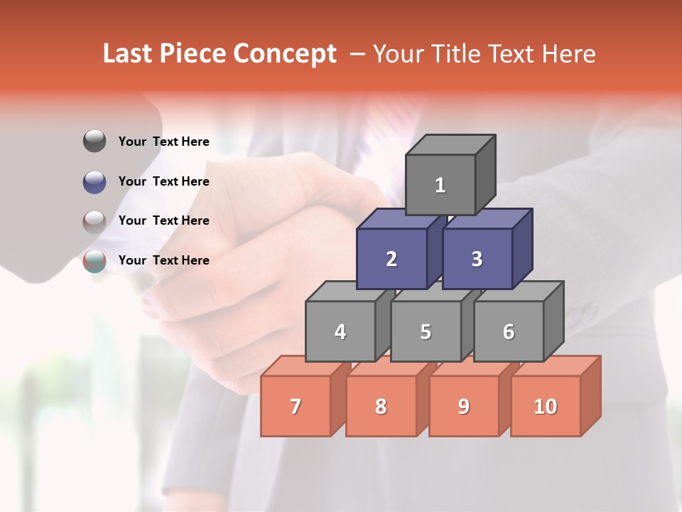 Handshake Men Selling PowerPoint Template