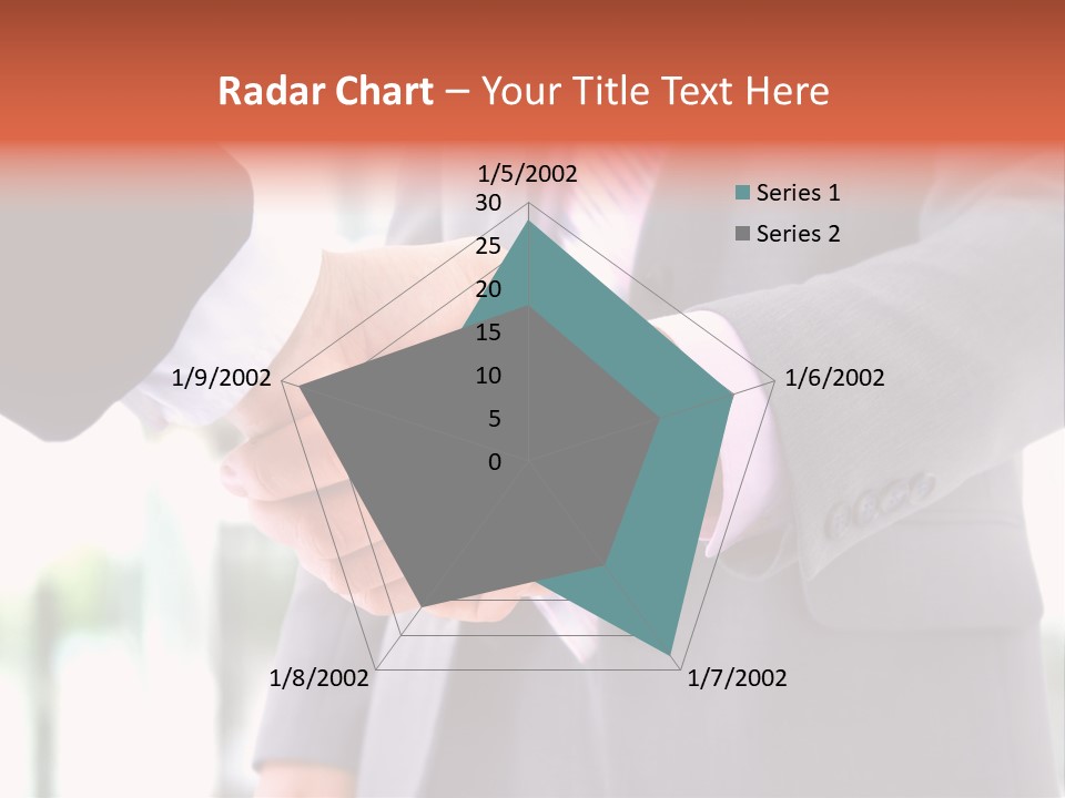 Handshake Men Selling PowerPoint Template