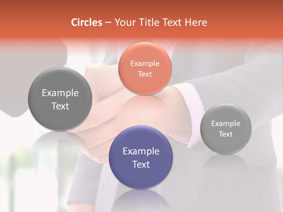 Handshake Men Selling PowerPoint Template