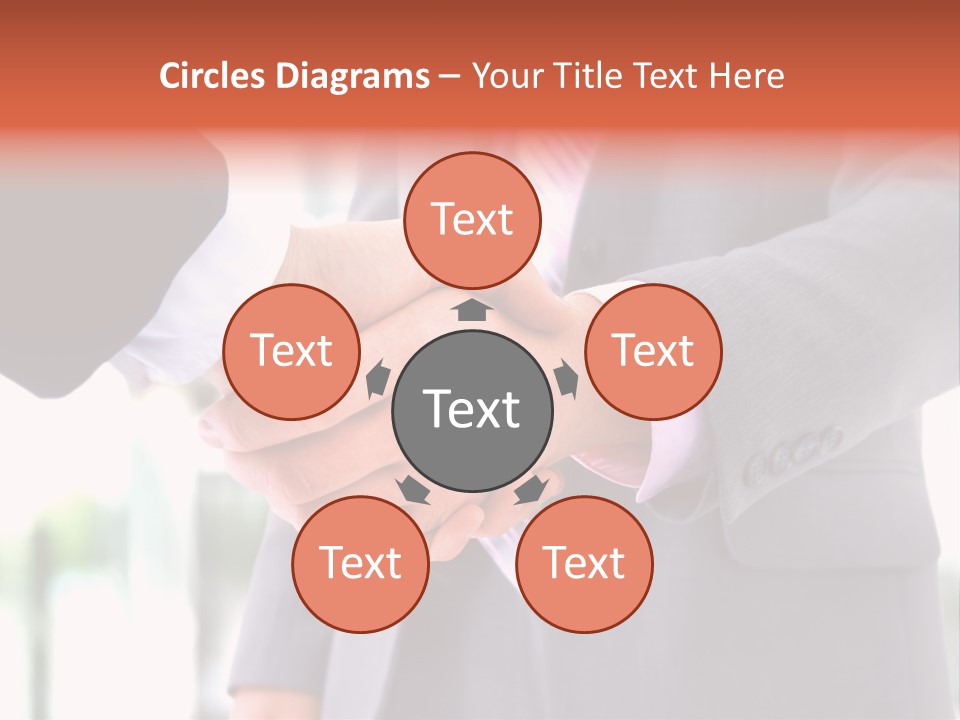 Handshake Men Selling PowerPoint Template