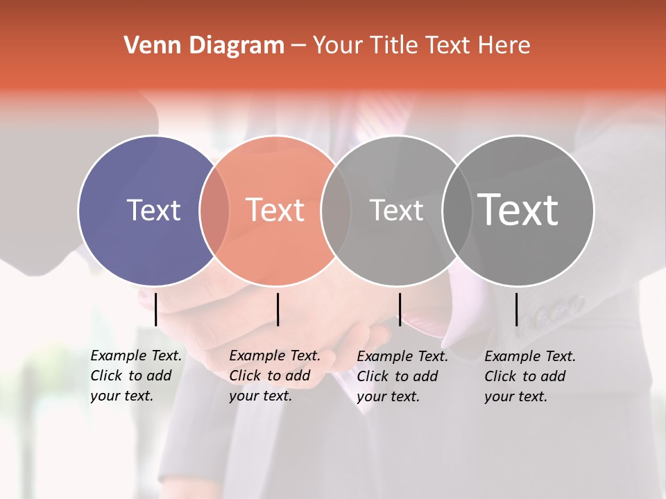Handshake Men Selling PowerPoint Template